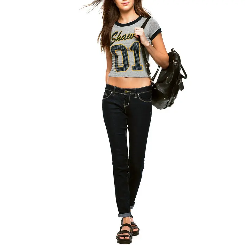 01 Letter Printed Women T-Shirt Short Sleeve Tops T Shirt O-Neck Women Blusa Short Crop Top Tee Shirt Femme 4