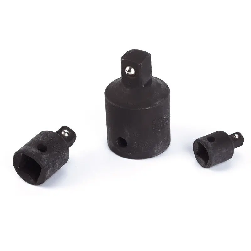 1/4 3/8 1/2 Drive Socket Adapter Converter Reducer Air Impact Craftsman Socket Wrench Adapter Hand Tools 3Pcs 91157 2
