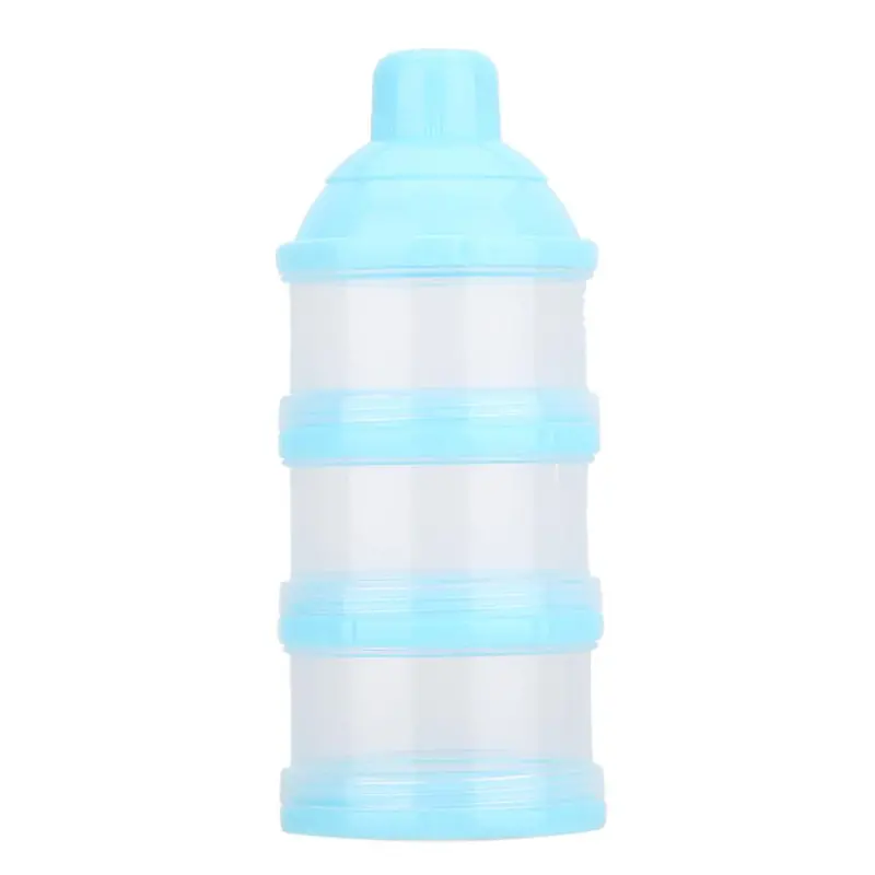 1 Baby Food Container Infant Feeding Milk Snacks Boxes Powder Milk Box Storage Food Bottle Container 3 Cells Grid Box 1
