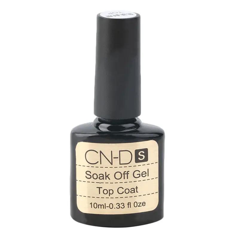 1 Bottle 0.33 Floz 10Ml Uv Led Soak Off Gel Color Gloss Nail Polish Art Top Coat Base Coat Best Quality 2