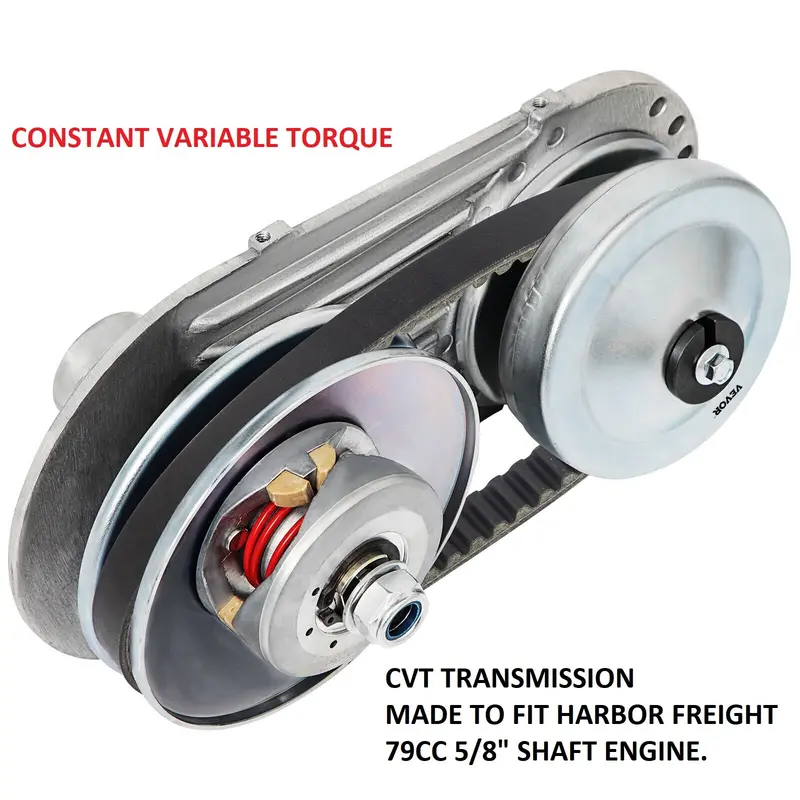 #1. Model > 12T Cvt Transmission For 5/8" Pto Shaft Harbor Freight 79Cc Predator & 100Cc Generic Engines. 1