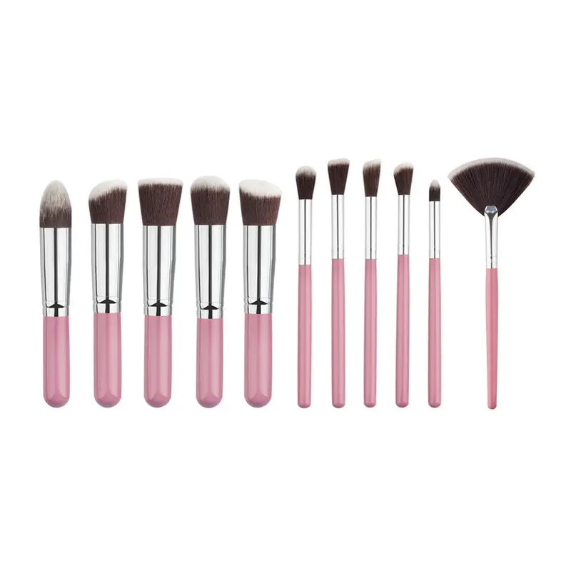 1 Pressional Makeup Brush Wood Hle Cosmetic Eyeshadow Foundation Brush Make Up Tools Pincel Maquiagem 1