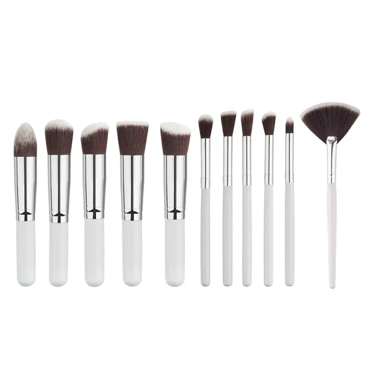 1 Pressional Makeup Brush Wood Hle Cosmetic Eyeshadow Foundation Brush Make Up Tools Pincel Maquiagem 3