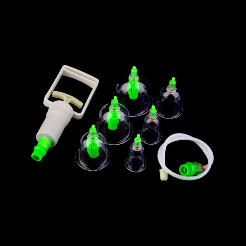 1 Set 6 Can Massager Health Monitors Products Can Opener Pull Vacuum Cupping Of The Tanks Cutem Extractor Acupuncture 1