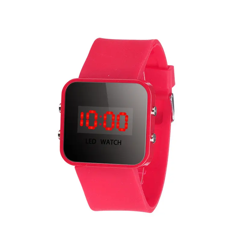 10 Colors Kids Watch Led Screen Digital Silicone Strap Girl Boy Relogio Quartz Sport Kids Wrist Watch 1