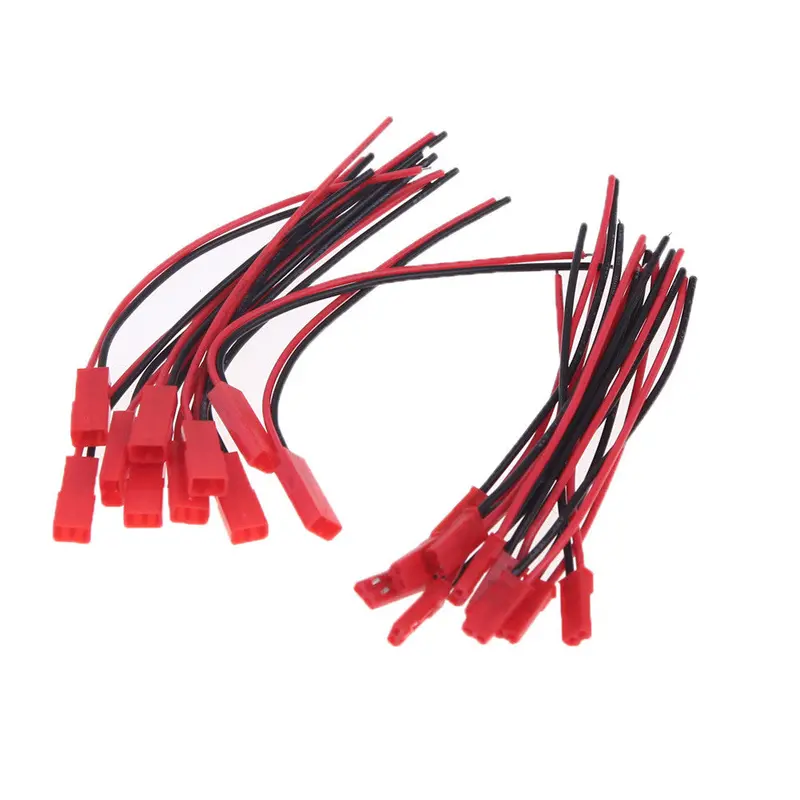 10 Pairs 100Mm Jst Connector Plug For Rc Lipo Battery Part 1