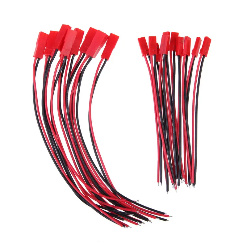 10 Pairs 150Mm Jst + Connector Plug For Rc Lipo Battery Part Rc Parts Accessories 1