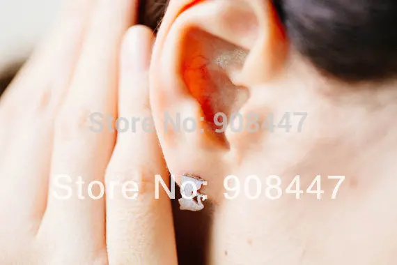 10 Pcs-S053 Jewelry 18K Gold Cat And Fish Bone Stud Post Earring 3