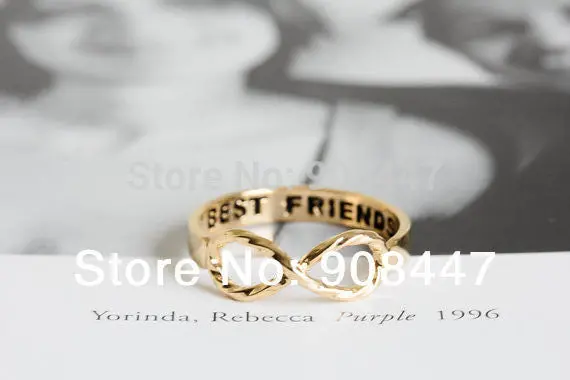 10 Pcslot- Best Friend Infinity Rings,Infinity Rings,Eternity Rings 1