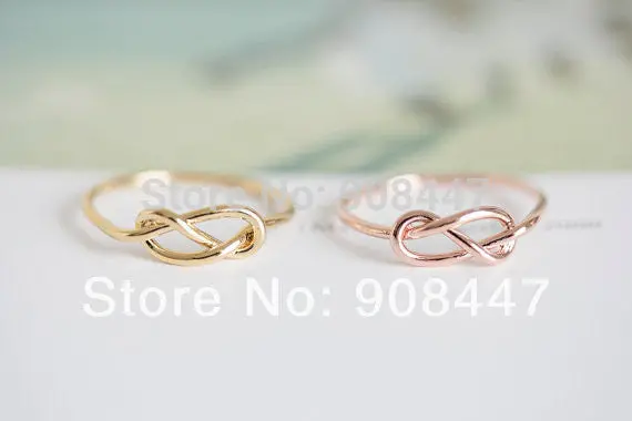 10 Pcslot- Heart Knot Ring Everyday Jewelry Infinity Ring Adjustable Ring,Kmidi Ring 1