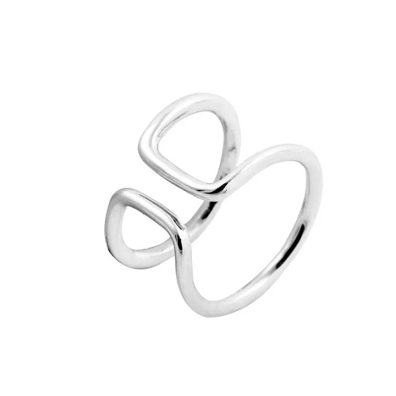 10 Pcslot Open Wire Band Ring Adjustable Rings Stretch And Cool Looking 1