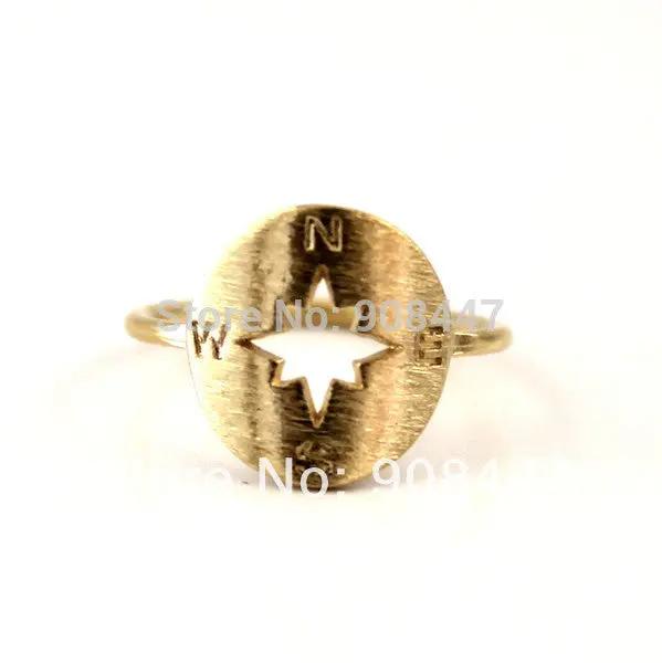 10 Pcslot-R111 Compass Knuckle Ring 1