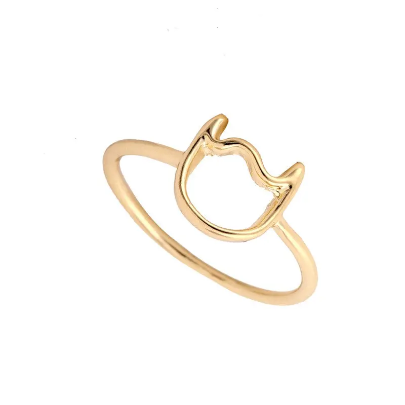 10 Pcslot-R126 Midi Finger Ring Mid Ring Cat Punk Top Of Finger Ring 1