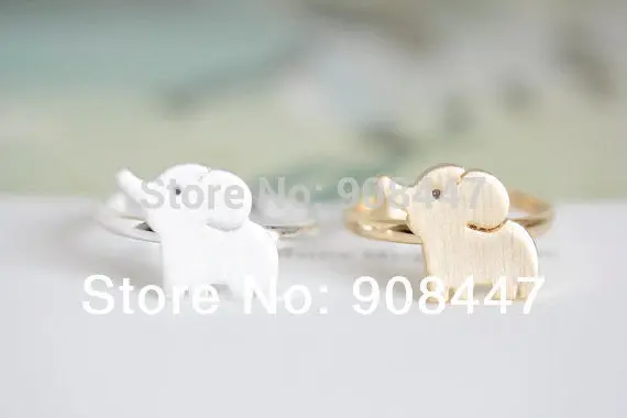 10 Pcslot-R202 Cute Elephant Rings,Animal Rings,Cool Rings,Couple Rings 1