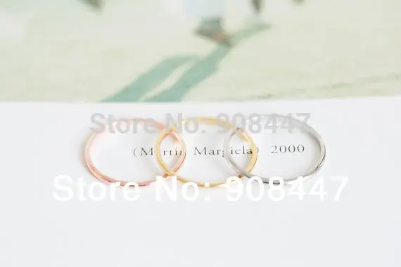 10 Pcslot-R213 Slim Stacking Rings,Middle Ring,The Little Finger Ring,Rings 1