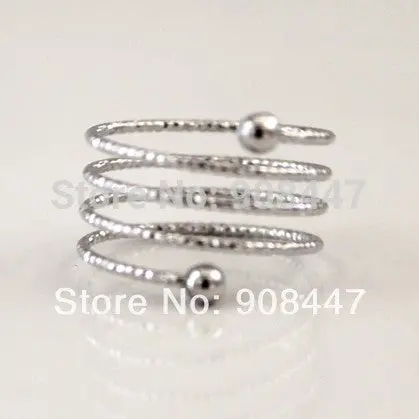 10 Pcslot-R246 Decorative Swirl Ring,Wire Ring,Brass Ring 2