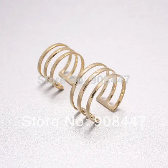 10 Pcslot-R249 Open Band Ring Above The Knuckle Ring 1