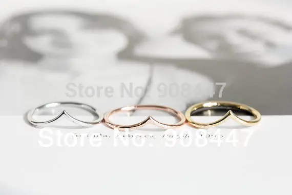10 Pcslot Rings Chevron Knuckle Rings Anniversary Pink Pings 1