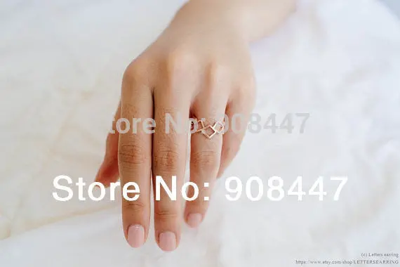 10 Pcslot- Rolling Square Ring,Adjustable Ring,Stretch Ring,Mother Day Gifts 3