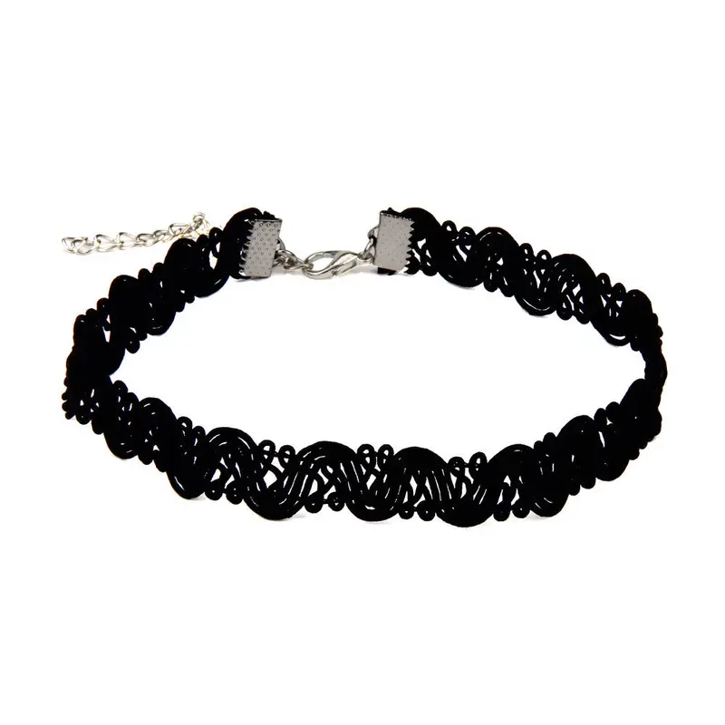 10 Style Chic 13+5Cm Lace Flower Butterfly Wave Tattoo Charm Bracelet Women's Love Christmas Gift Hight Quality Cuff Bangles 5