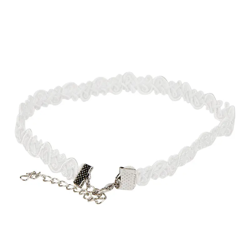 10 Style Chic 13+5Cm Lace Flower Butterfly Wave Tattoo Charm Bracelet Women's Love Christmas Gift Hight Quality Cuff Bangles 6