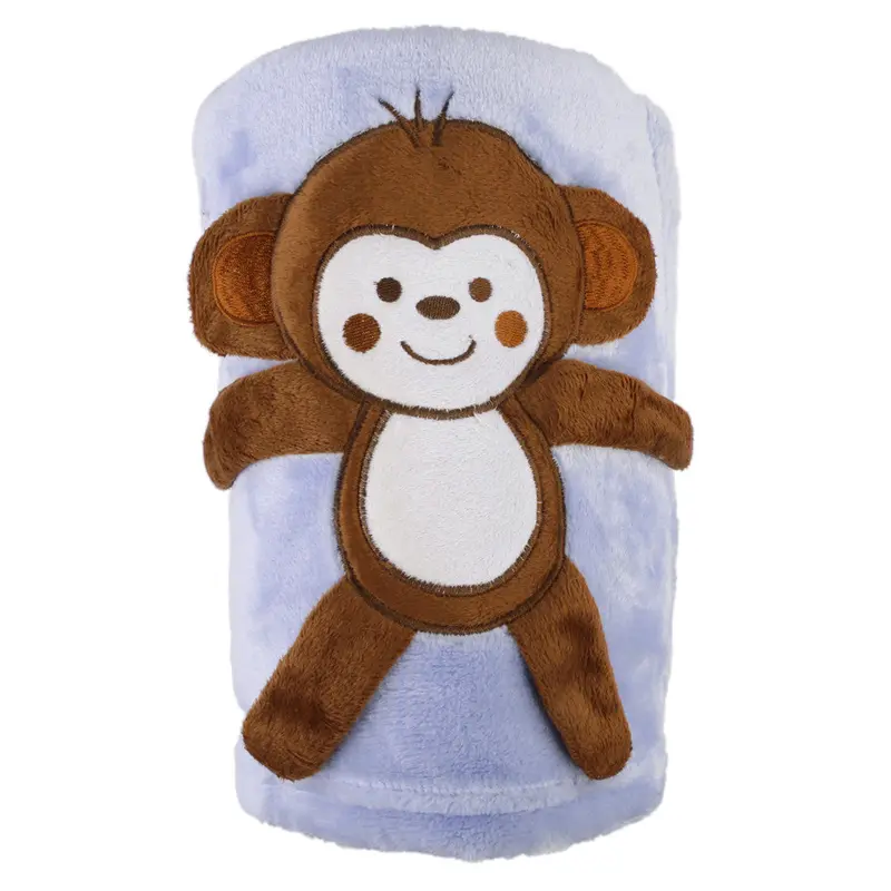 100* 78Cm Farley Velvet Baby Blankets Bedding Infant Swaddle Towel St Cartoon Animal Blanket For Borns Receiving Blankets 1