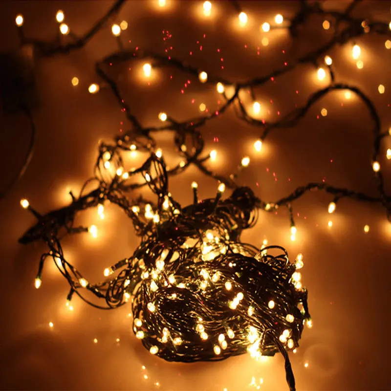 100 Incandescent String Fairy Lights For Xmas Party Wedding Unique Warm White 74354 1