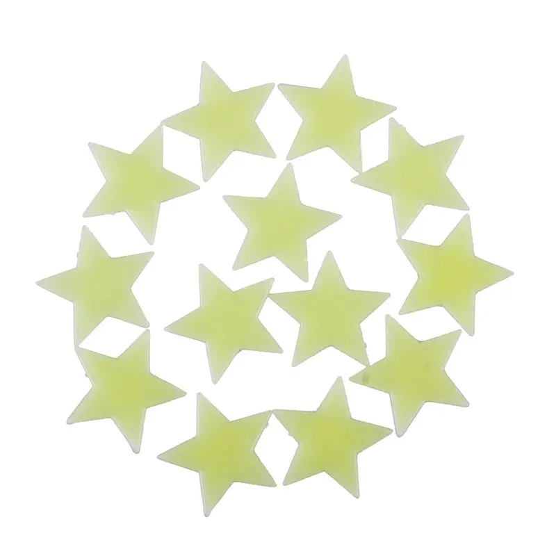100 Pcs Wall Stickers Home Decor Glow In The Dark Star Stickers Decal Baby Kids Gift Nursery Room 45174 1