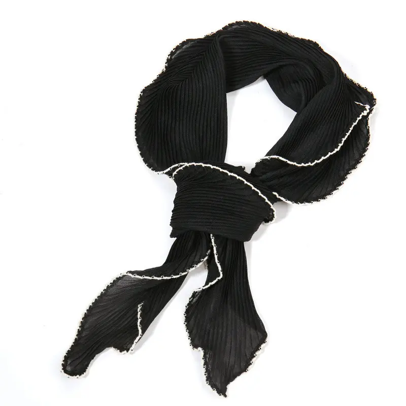 104Cm*46Cm Women Scarf Lady Soft Chiffon Triangle Wrap Shawl Stole Shawls Scarves Scarf 1