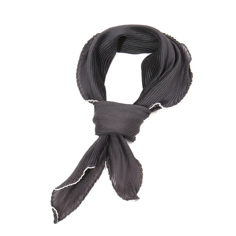 104Cm*46Cm Women Scarf Lady Soft Chiffon Triangle Wrap Shawl Stole Shawls Scarves Scarf 2