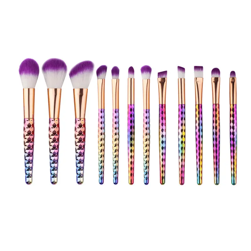 10Pcs/12 Pcs/15Pcs Professional Gujhui Makeup Brushes Powder Foundation Maquillaje Cosmetics Make Up Brushes Eyebrow Brush 1