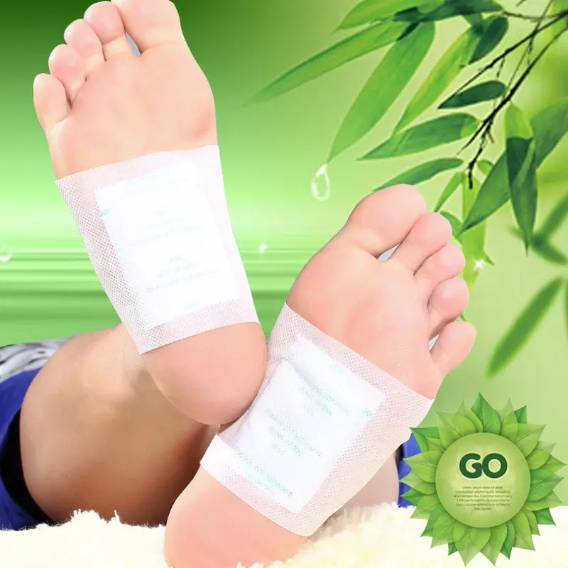 10Pcs Adhesives Detox Foot Patches Natural Plant Quintessence Kits Improve Sleep Beauty Slimming Feet Patch Pads 1