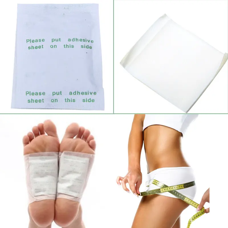 10Pcs Detox Foot Patch Natural Plant Quintessence Detoxify Toxin Adhesive Kits Improve Sleep Beauty Detox Cleansing Patches 1