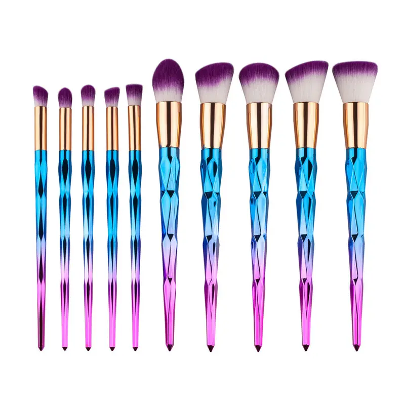 10Pcs Gujhui Professional Makeup Brushes Eyeshadow Eyeliner Brush Contour Foundation Make Up Brushes Pinceaux Maquillage 1