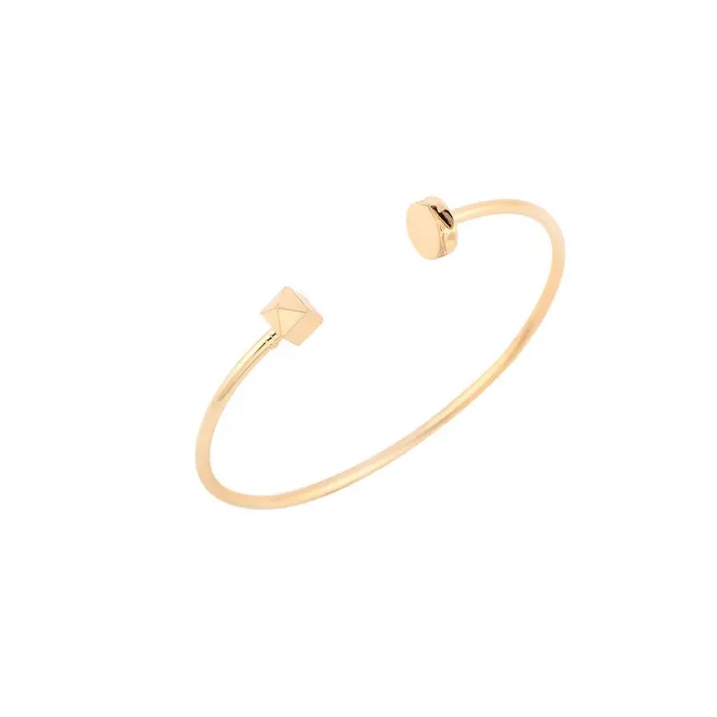 10Pcs Nail Bangles Triangle Cone Bracelets Bangles Party Wedding Gift G072 1