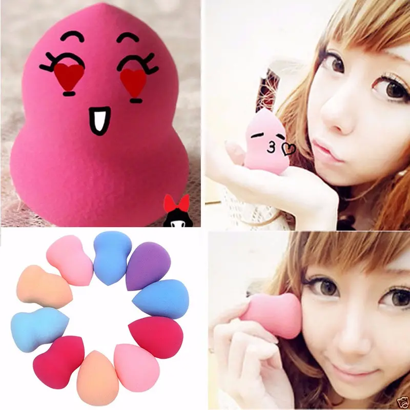 10Pcs Rom Color Makeup Sponge Puff Multi Soft Sponge Blender Blending Foundation Smooth Sponges Cosmetic Make Up Tools 1