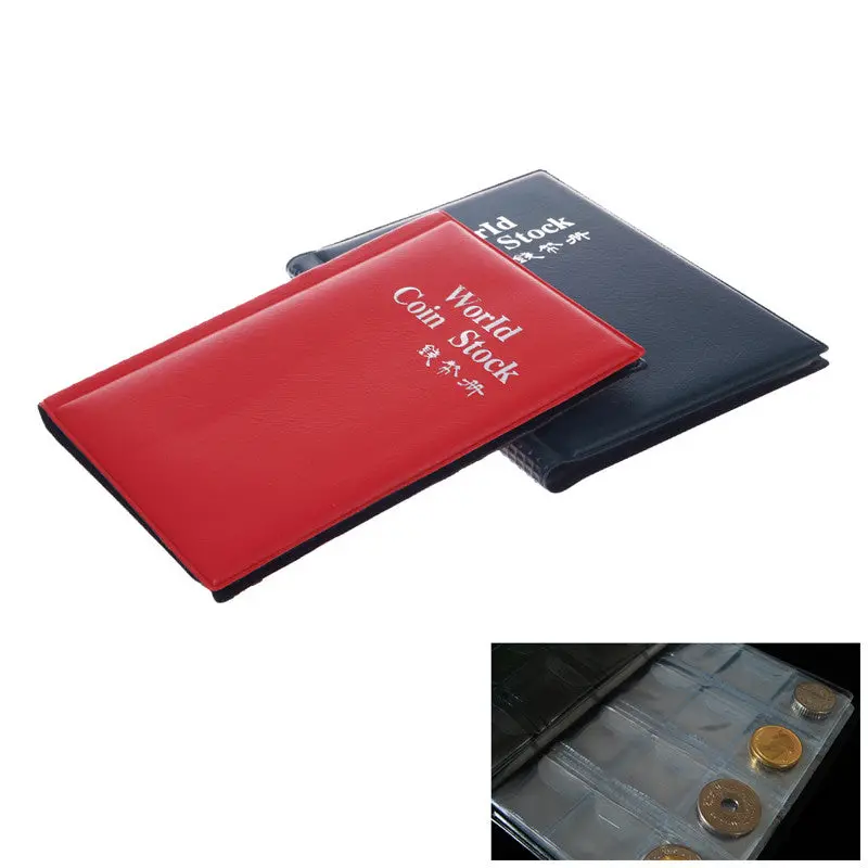 120 Slots Coin Collecting Album Book Penny Pockets Holders Collection Storage54925 1