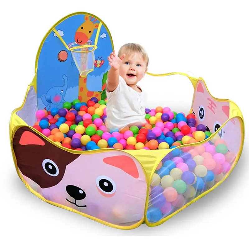 120*120Cm Colorful Children Tent Ocean Ball Pool Game Play Tent Outdoor Kids House Play Hut Pool Play Tent 1