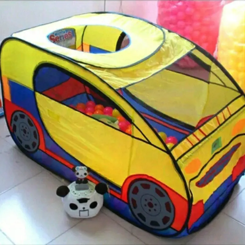 120*60*65Cm Baby Play Tent For Children Kid Car Toy Tent Large Game Green Houe Indoor Outdoor Play Tent 1