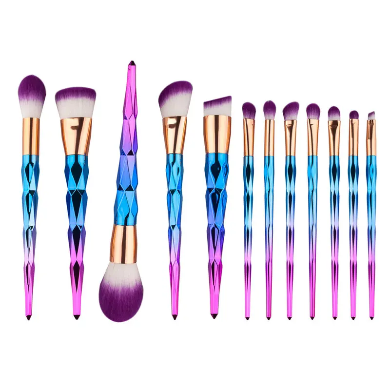12Pcs Gujhui Professional Makeup Brushes Concealer Hair Brush Contour Foundation Maquillage Make Up Brushes Cosmetics Tools 1