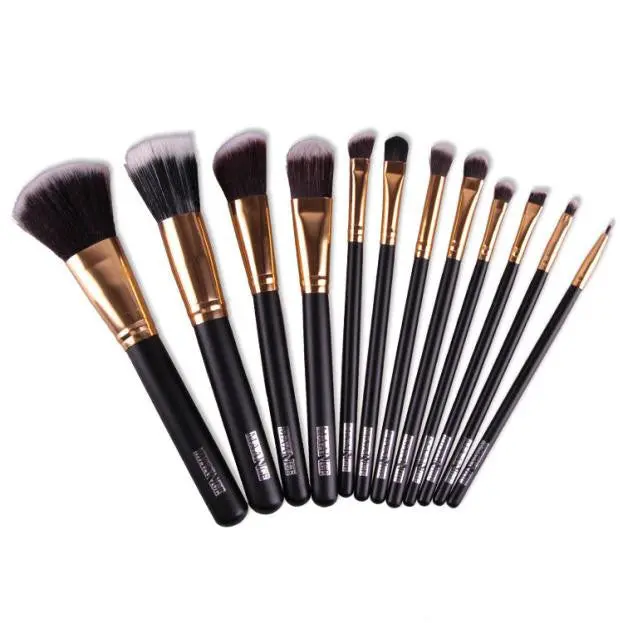 12Pcs Maange Makeup Brushes Cosmetic Pinceaux Maquillage Eyeshadow Concealer Brush Powder Foundation Make Up Brushes Tool 1