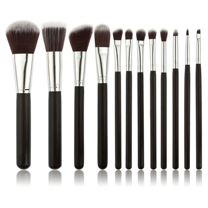12Pcs Pro Makeup Brushes Blush Eyeshadow Eyeliner Brush Tool 1