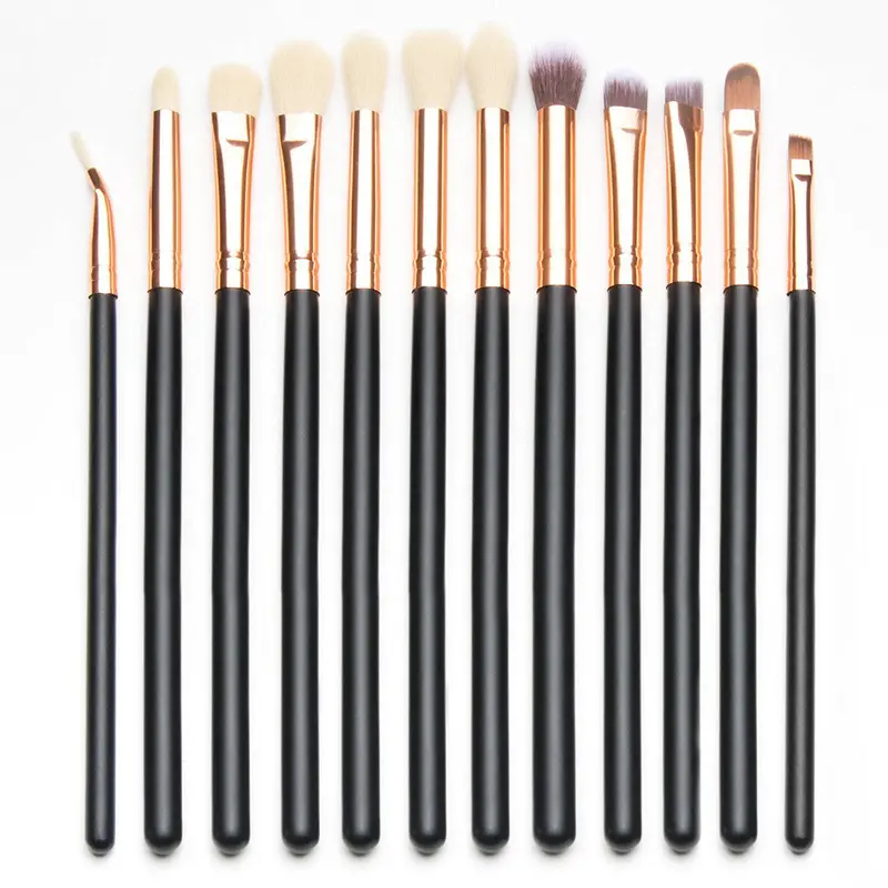 12Pcs Professional Makeup Brushes Eyeshadow Eye Maquiagem Pinceaux Cosmetics Make Up Brushes Tool Powder Foundation Brush 1
