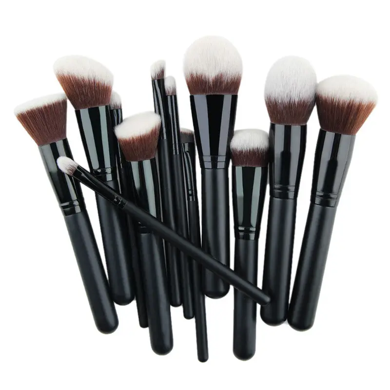 12Pcs Qibest Professional Makeup Brushes Rose Gold Make Up Brushes Eyeshadow Concealer Blending Foundation Pinceis Brush Kit 1