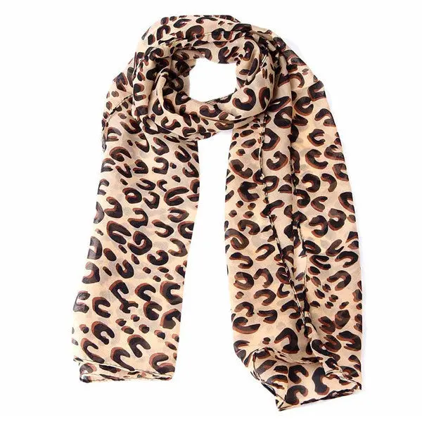 135Cm*36Cm Women Scarves Famous Scarf Wrap Lady Chiffon Shawl Chiffon Scarves Cachecol Feminino 3