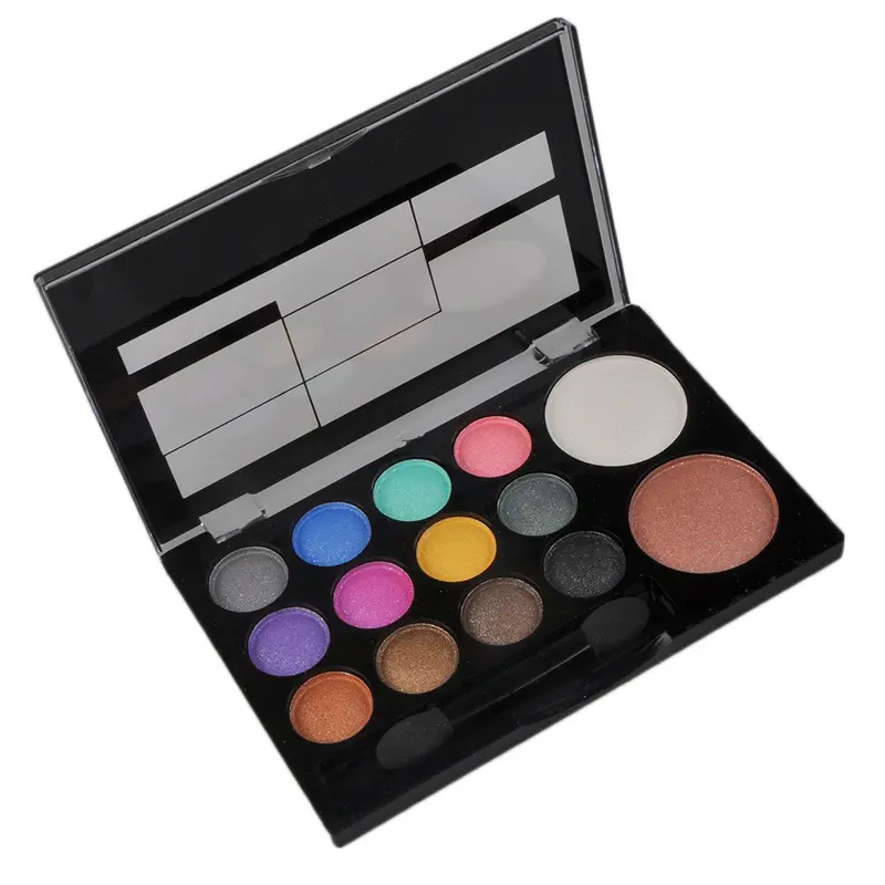 14 Colors Natural Long Lasting Beauty Cosmetic Diamond Style Eyeshadow Palette 1