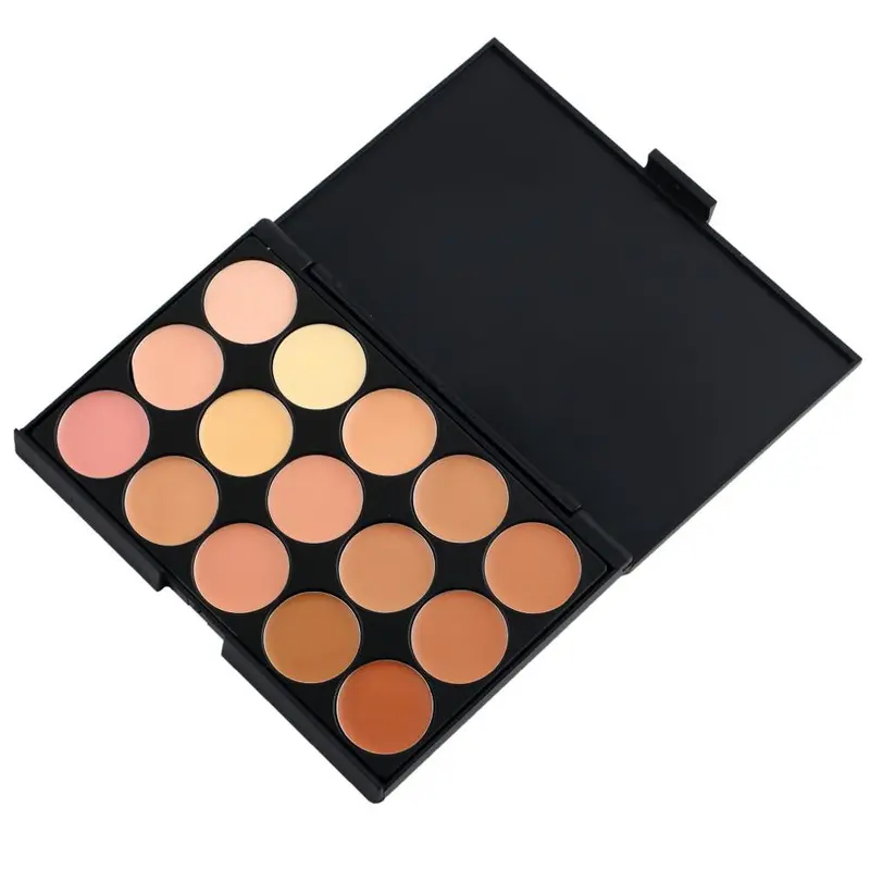 15 Color Makeup Facial Concealer Camouflage Palette Eyeshadow Salon Facial Cosmetic Beauty Makeup Tools Palette 1