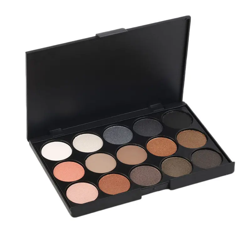 15 Colors Matte Shimmer Eyeshadow Palette Makeup Cosmetic 1