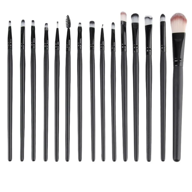 15 Pcsset Makeup Cosmetic Beauty Kits Eye Shadow Foundation Eyebrow Lip Brush Makeup Brushes Set Tools 1