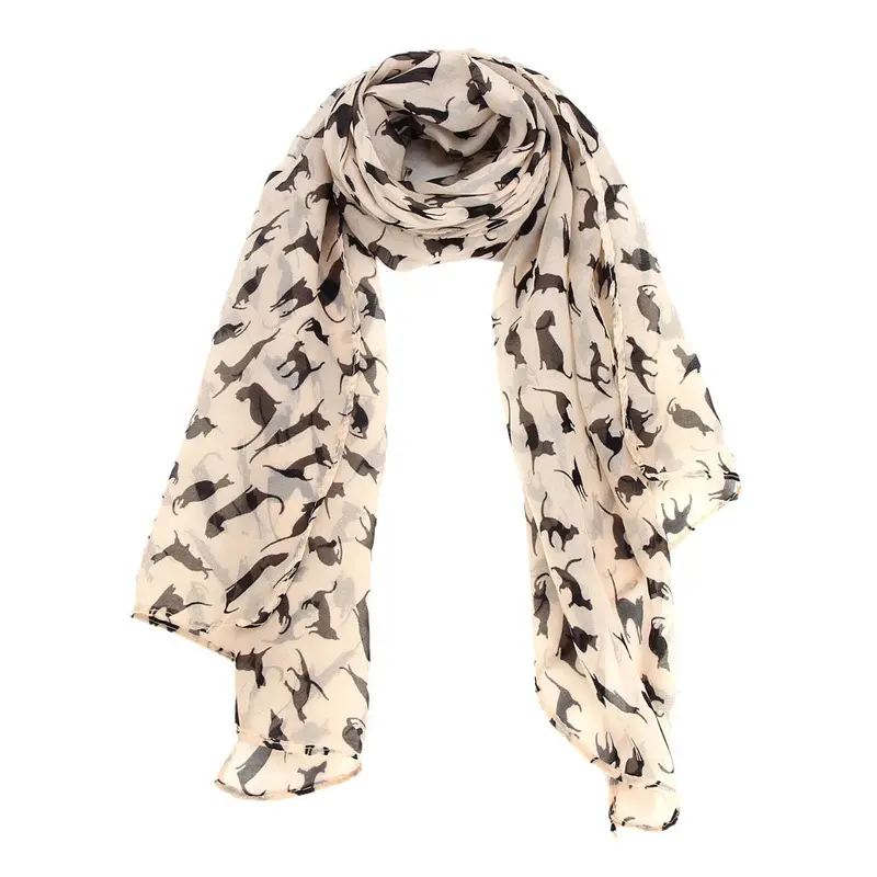 150Cm *40Cm Women Scarves Chiffon Wrap Lady Shawl Chiffon Scarf Cachecol Feminino 1